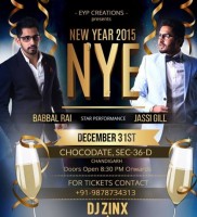 Celebrate New Year Eve with Jassi Gill & Babbal Rai Performing Live with DJ ZINX
